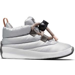 Sorel Out N About Puffy Lace Boot in Pure Silver (new without box)
